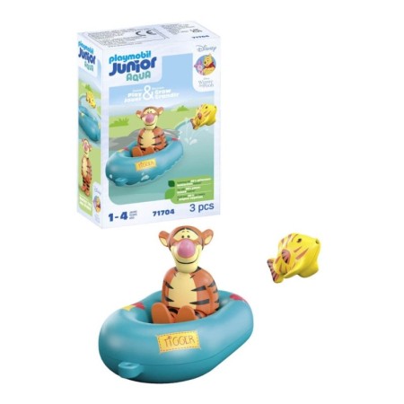 Playmobil Junior Disney plimbare cu barca gonflabila a lui Tigger Playmobil - 1